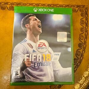 FIFA 18 Standard Edition Microsoft Xbox One 2017 Ronaldo Cover Soccer Video Game